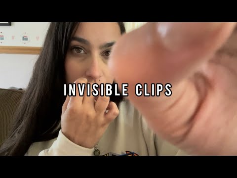 Fast Aggressive ASMR Invisible Clips | Personal Attention, Mouth Sounds