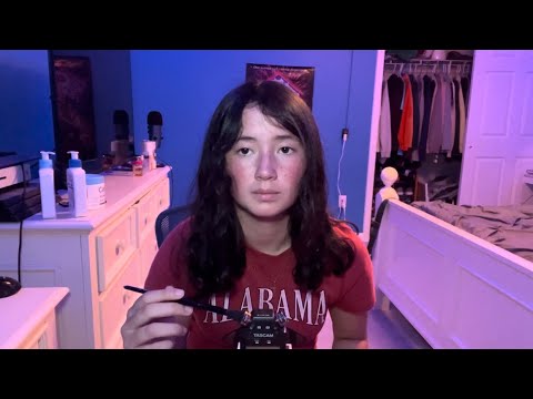 ASMR Brushing Sounds On The Tascam