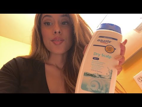 HAIR WASHING ROLEPLAY|  BRUSHING & SCALP MASSAGE ASMR