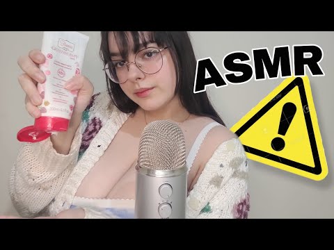 ASMR ⚠️ SENSIBILIDADE NO TALO! CREME E SONS DE BOCA ⚠️💦