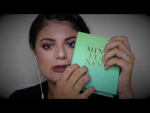 ASMR Mindful Monday #10: Whispering, Mouth Sounds, Page Flipping, Tapping | AmyAliASMR