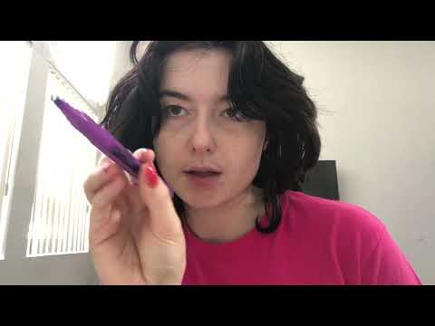 ASMR sketching you