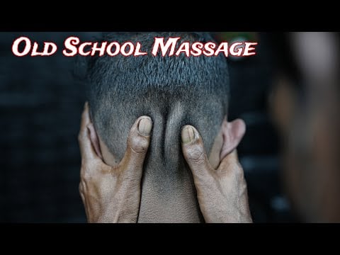 ASMR Super Relaxing Head Tapping & Scratching By Indian Old School Uncle Barber | Neck Cracking ASMR