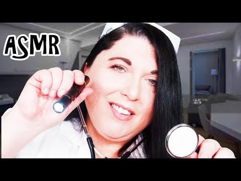 ASMR Nurse Takes Care of You Roleplay (Medical Check Up, Hand Movements, Comforting You, Nurse Exam)