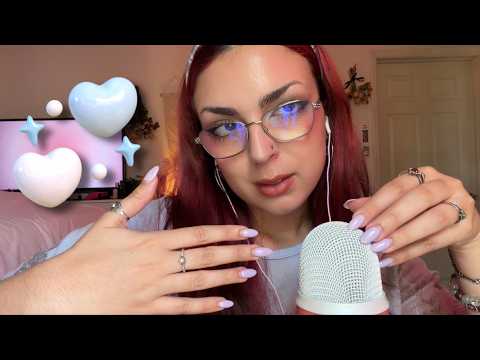 ASMR ☆ FAST VS. SLOW Bare Mic Triggers + MOUTH SOUNDS