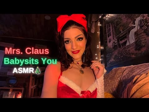ASMR Mrs. Claus Babysits You🎄(soft spoken story telling)