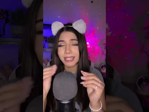ASMR - nervios craneales pero con ojos cerrados ❤️ IG: Anny.asmr #asmr #tingles #visualtingle #relax