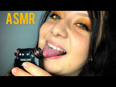 ASMR MIC LICKING (bruits de bouches, bisous...)