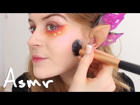 Requested: ASMR Fairy makeup tutorial