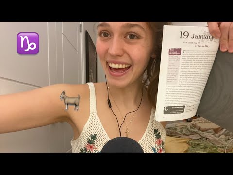 ASMR January 19th Birthday Astrology Reading