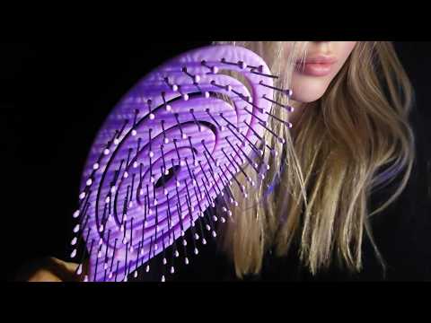 ASMR in the Dark 🌙 Soft Whispering, Gentle Brushing & Calm Rain Sounds for Sleep