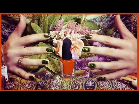 АСМР /ASMR. ☘  ШЕПОТ☘ 35 моих креативных лаков для ногтей ☙