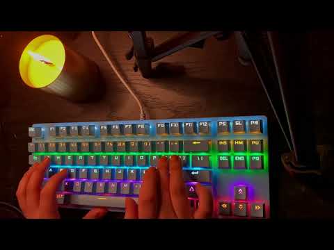 SUPER RELAXING ASMR Keyboard Typing Loop-No Talking