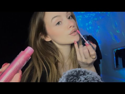 ASMR🇫🇷: BRUITS DE BOUCHE INTENSE et VISUEL👄 (mouvements de mains, gloss)