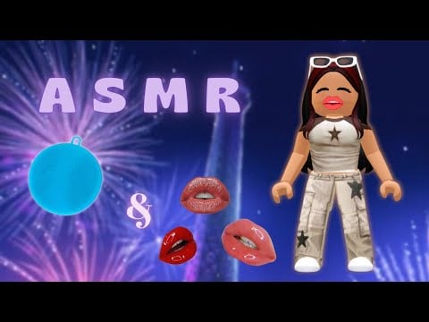[Roblox ASMR] Mouth 💋 Sounds With My Favourite Trigger ✨ (silicone sponge) | Dress To Impress 🧚‍♀️