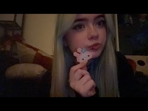 ASMR my aquabeads 💖🍬🍭