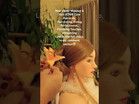 #asmr #hairstyle #hairtutorial #hairideas #relaxing #video #hair #tingles #fordeepsleep #fyp #relax