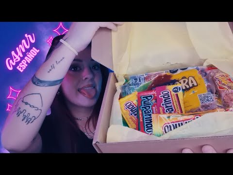 PROBANDO DULCES MEXICANOS   | ASMR Español