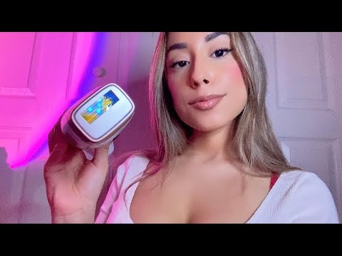 ASMR Laser Hair Removal (whispered)