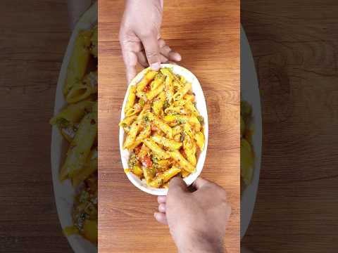 🍝🔥 ASMR Cooker Pasta | One-Pot Masala Pasta | Satisfying Cooking Sounds | No Talking #shorts