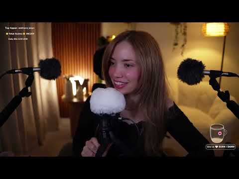 ASMR Welcome to my live stream!❤️ (multistreaming)
