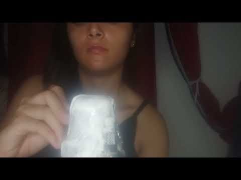 ASMR - ESPUMA RELAXANTE NO MICROFONE