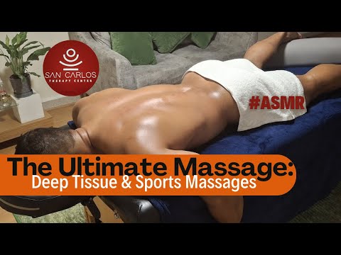 El masaje de tejido profundo & deportivo que todo fisicoculturista desea #massage #asmr