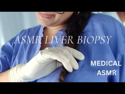 ASMR LIVER BIOPSY TENDER CARE  #asmrsleep #storyteling #medicalroleplay #asmrdoctorexam #relaxing