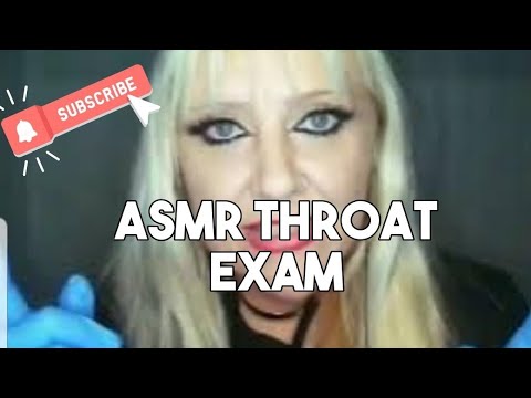 ASMR THROAT EXAM