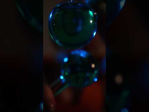 Gentle water globe swishing for deep sleep... 💧✨ #asmr #waterglobes