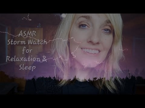 ASMR | Real Storm Watching for Sleep and Relaxation 😌 😴 