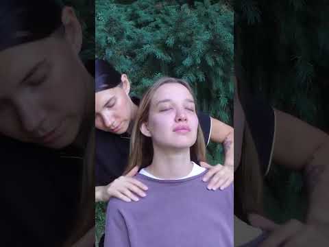 ASMR shoulder massage