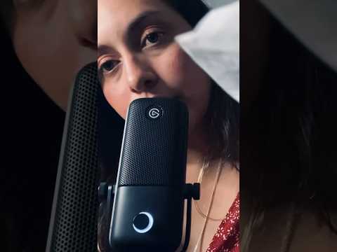 Limpio tu linda carita ♥️ #asmr #relax #asmrsounds #asmrcommunity #susurros #relaxationsounds