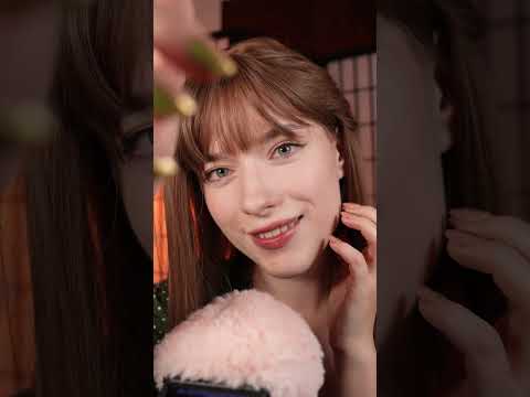 ASMR Personal Attention before Bedtime, face brushing, face touching #tingles #relax #visualtingle