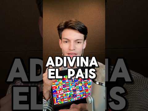 ADIVINA EL PAÍS SEGÚN LA BANDERA NIVEL: FÁCIL #asmr #shorts #asmrsounds