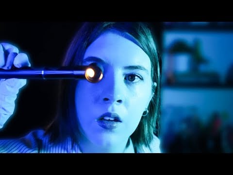 ASMR The Most Unique Eye Exam You've Ever Had 👀 (Soft Spoken, Gloves, Medical, Lights, Visuals)