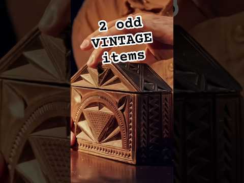 #ASMR 2 odd vintage items, from latest haul garage sale