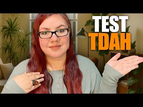 ¿Tienea TDAH o Solo Distraido? 🤯 Test ASMR REALISTA Roleplay