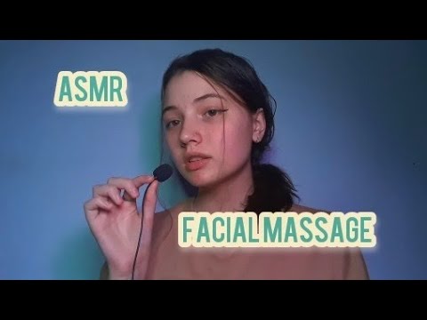 АСМР| массаж лица 💆| близкий шепот| звуки рта| ASMR| face massage 💆|