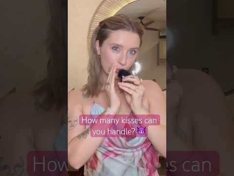 How many kisses can you handle? 💋 ￼ #asmr #relax