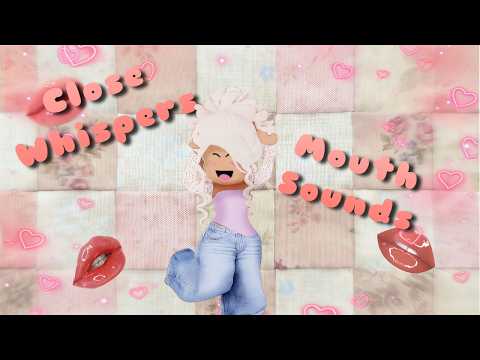My VERY First ASMR Video 💕 Soft Whispers, Mic Brushing, Relaxing Mouth Sounds+