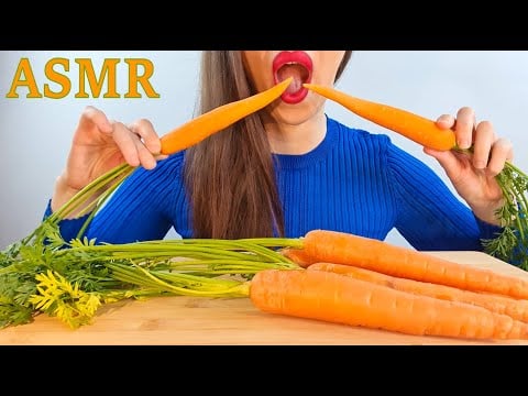 ASMR | Eating Carrots | CRUNCHY SOUNDS | No Talking | Lady M. ASMR