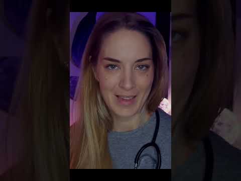 Medical Check-Up ASMR | Vitals Check, Eye Exam, Tapping & Soft Speaking #shorts