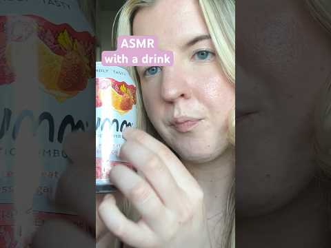 Tingly fizzly asmr sounds with kombucha! #asmr #asmrsounds #tingles