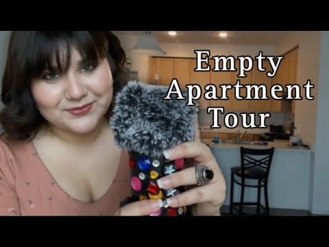 My first ASMR video (new apartment tour)