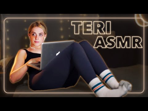 [ASMR] Study Sounds | Typing sounds with socks 🧦