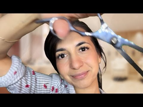 Relaxing Haircut ASMR ✂️ Snipping, Brushing & Tingly Sounds