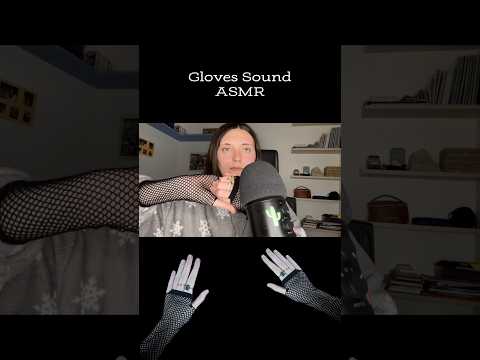 Gloves Sound ASMR 🧤 #asmr #asmrita #gloves #shorts
