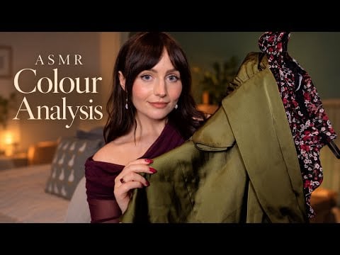 ASMR Colour Analysis 🎨 Finding Your Personal Style 