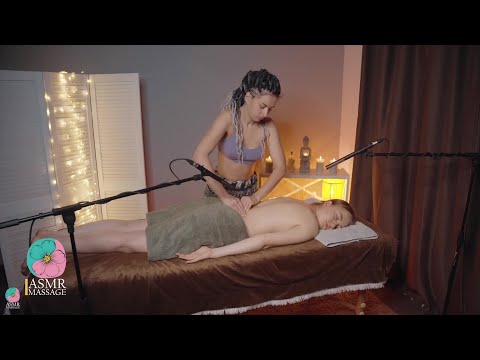 Refreshing ASMR Massage on the Table by Anna
